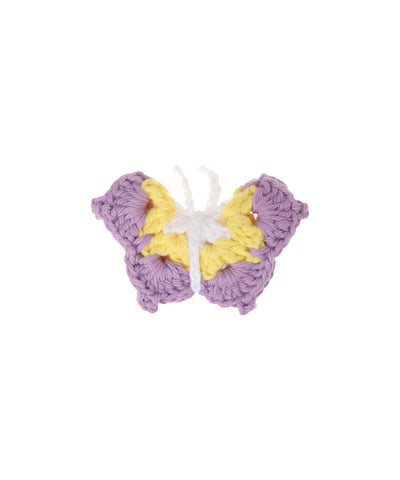 Dual-Tone Butterfly Crochet Hair Clip | Stylika