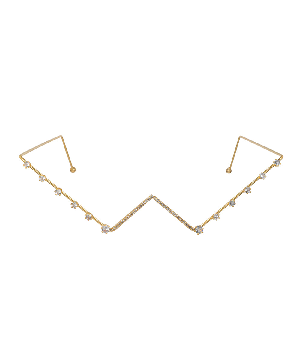 Zigzag Shimmer Facelet | Stylika