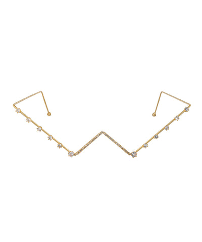 Zigzag Shimmer Facelet | Stylika