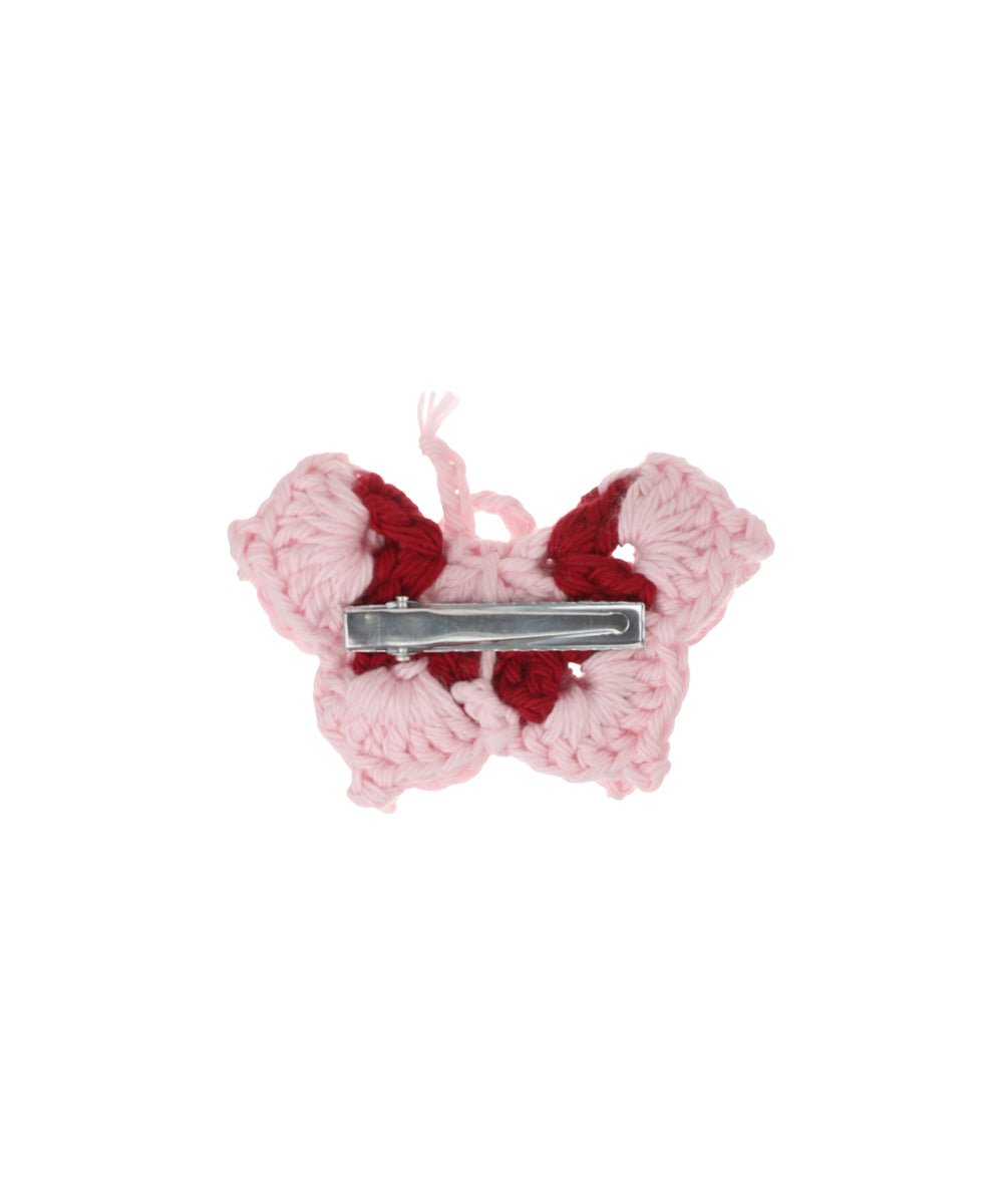 Dual-Tone Butterfly Crochet Hair Clip | Stylika