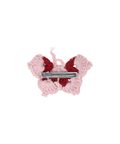 Dual-Tone Butterfly Crochet Hair Clip | Stylika