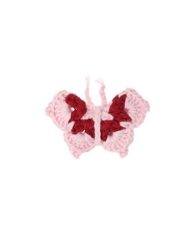 Dual-Tone Butterfly Crochet Hair Clip | Stylika