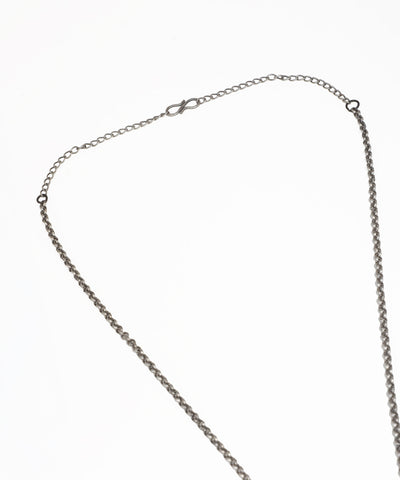 Floral vine pendant necklace set with oxidised finish, pink stones and matching stud earrings
