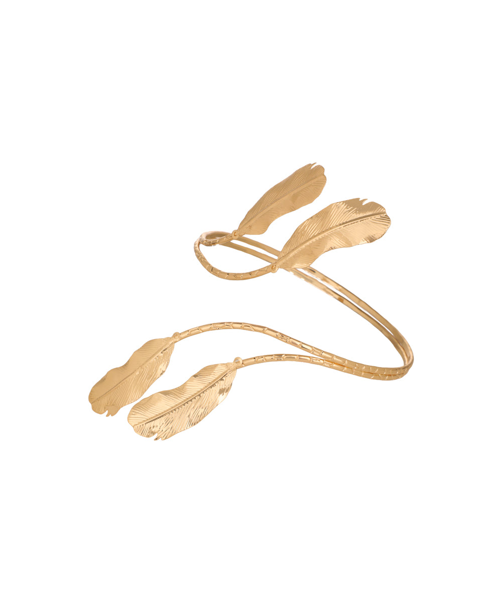 Royal Feathers Arm Cuff | Stylika