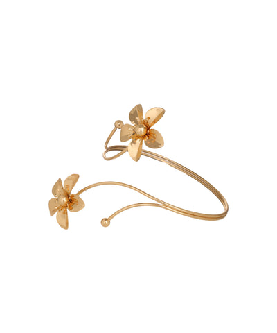 Floral Motif Arm Cuff | Stylika