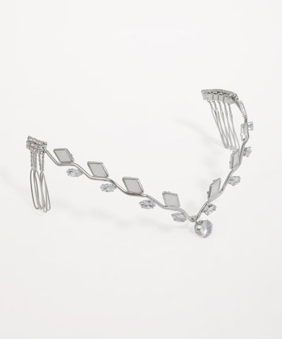 Graceful Vine Motif Tiara | Stylika