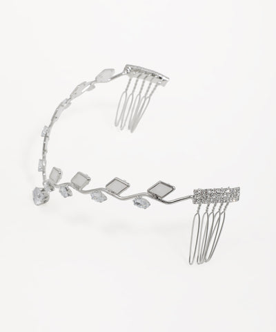 Graceful Vine Motif Tiara | Stylika