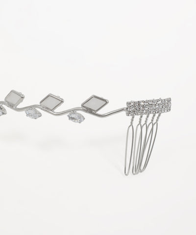 Graceful Vine Motif Tiara | Stylika