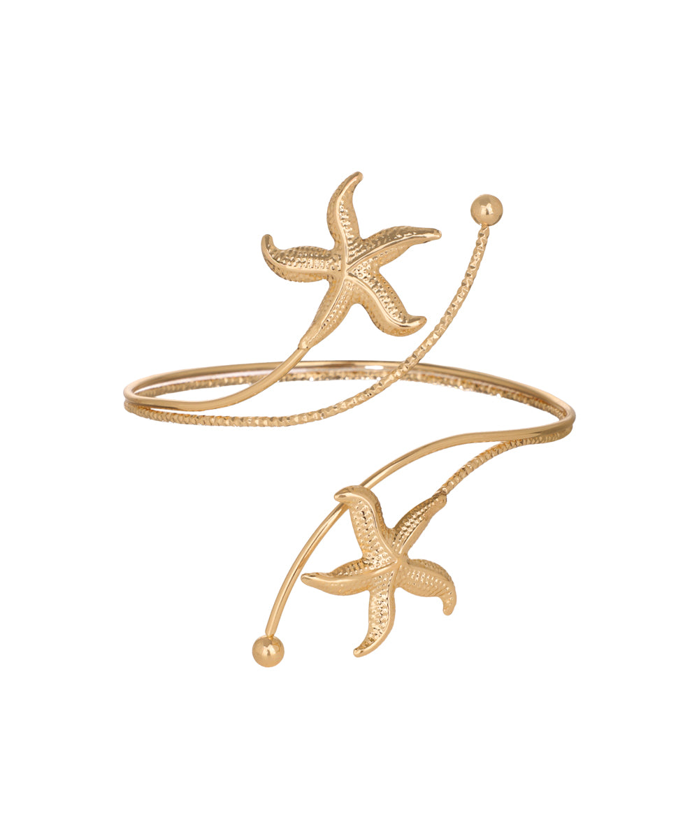 Dancing Starfish Open Arm Cuff | Stylika