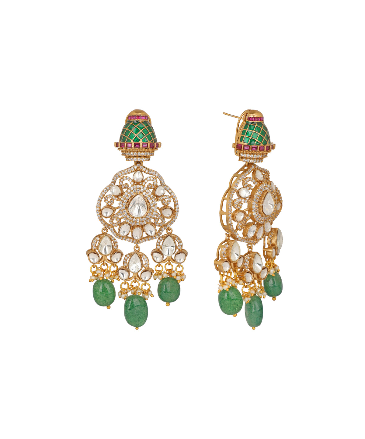 Jhumka Ratna Haar Necklace | Stylika