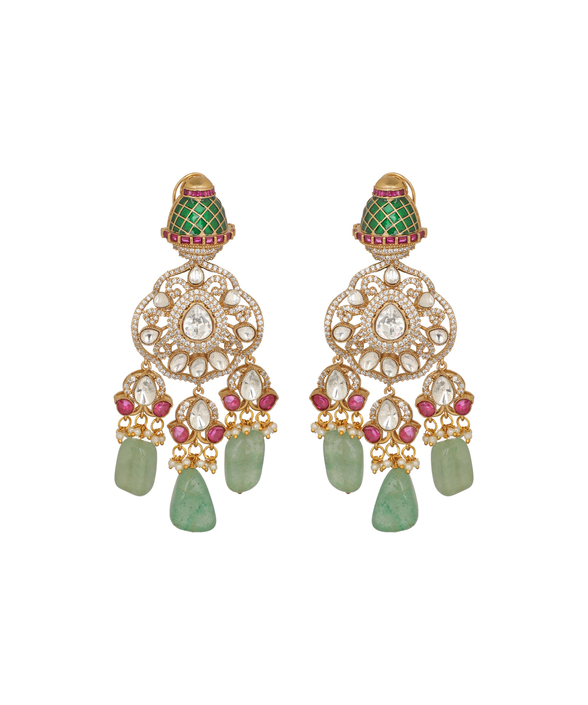 Jhumka Ratna Haar Necklace | Stylika