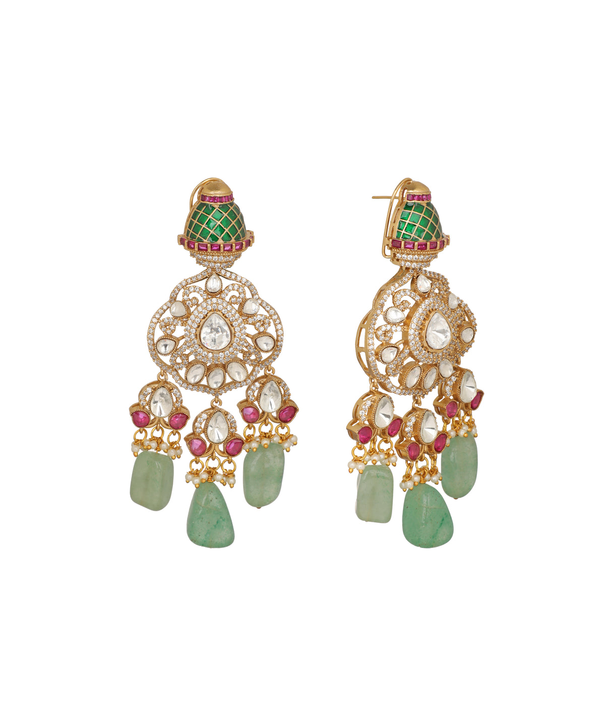 Jhumka Ratna Haar Necklace | Stylika
