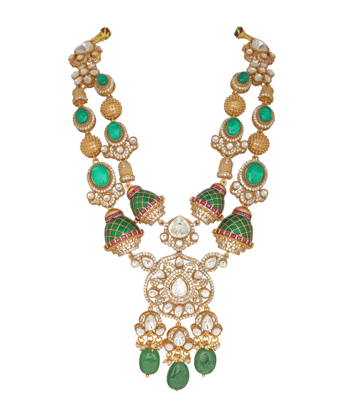 Jhumka Ratna Haar Necklace | Stylika