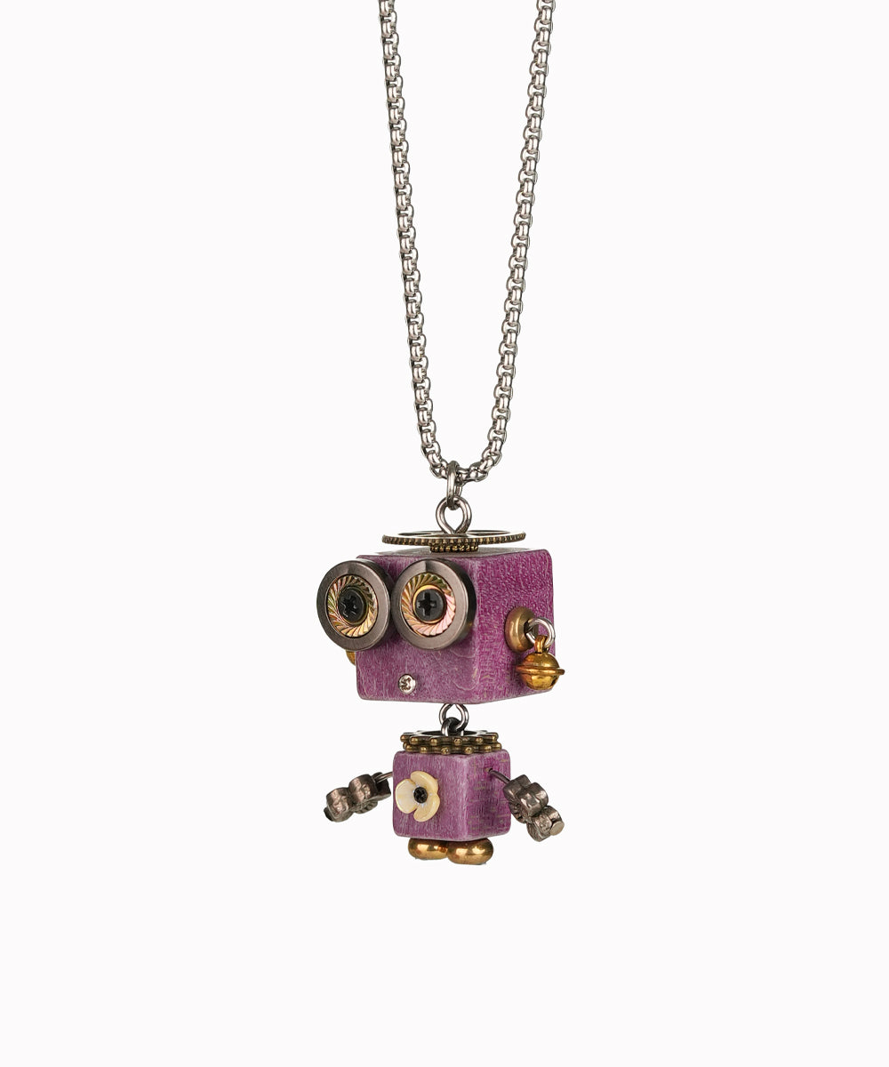 Robot Pixie Pendant Necklace | Stylika