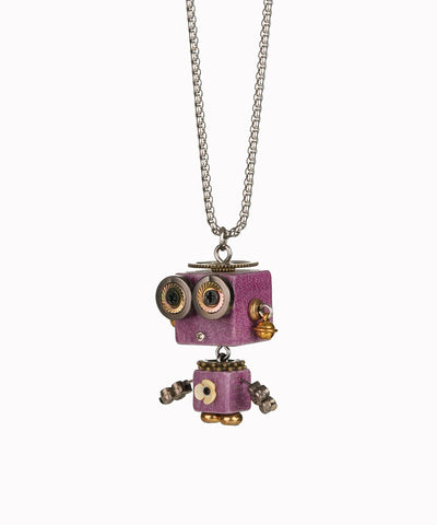 Robot Pixie Pendant Necklace | Stylika