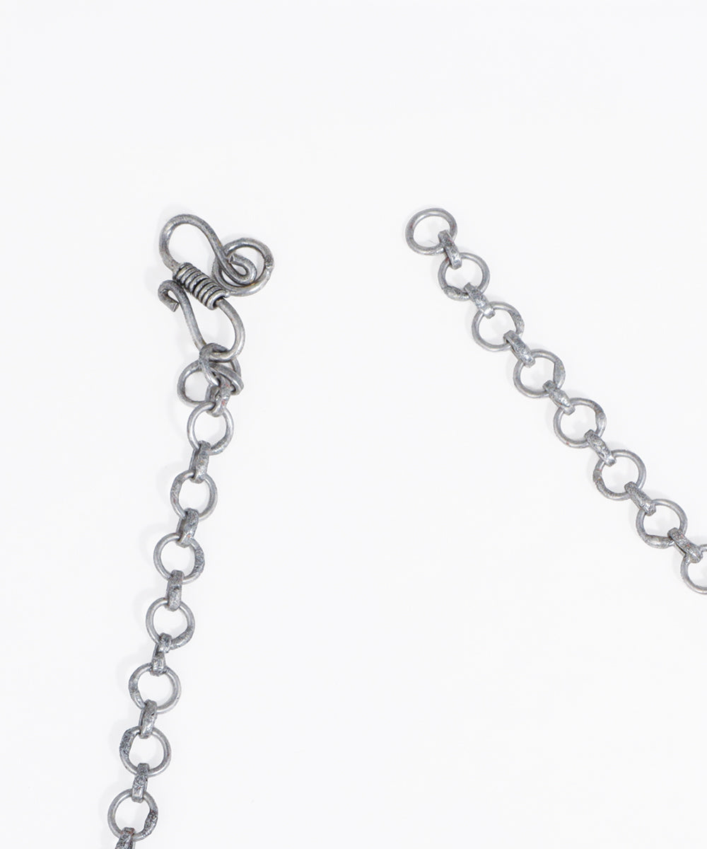 Traditional Oxidised Choker Necklace with Earrings | Stylika