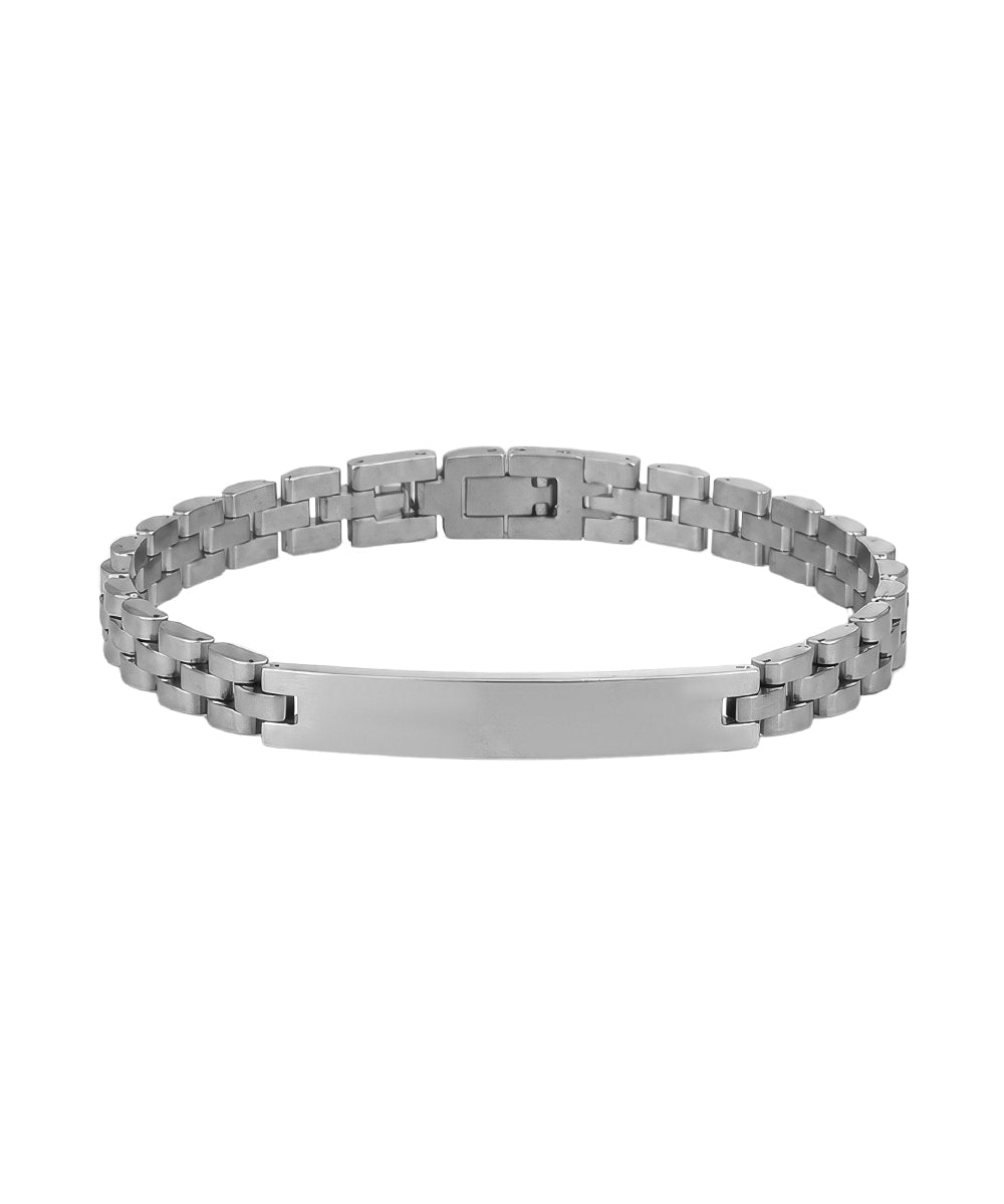 Barplate Link Bracelet | Stylika