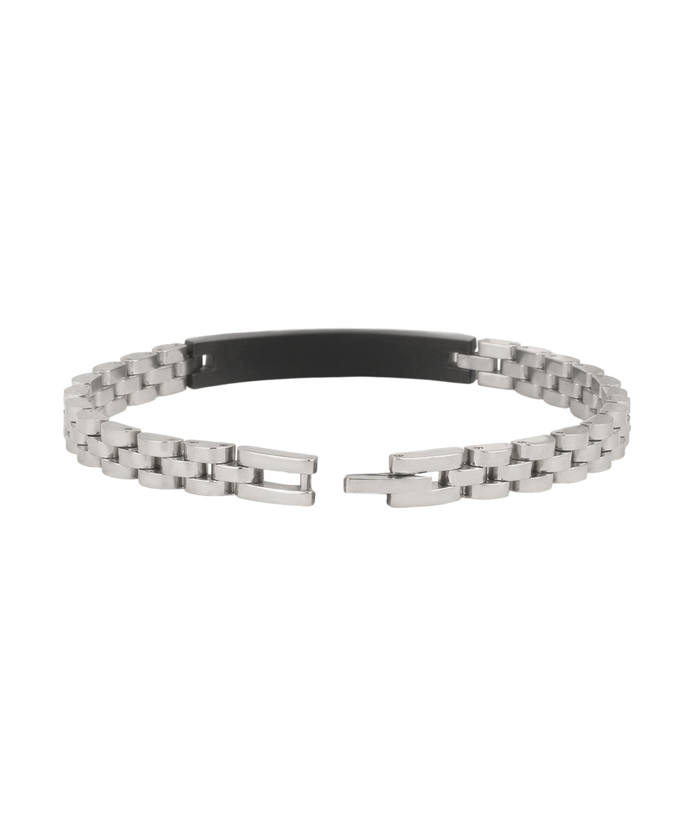 Barplate Link Bracelet | Stylika