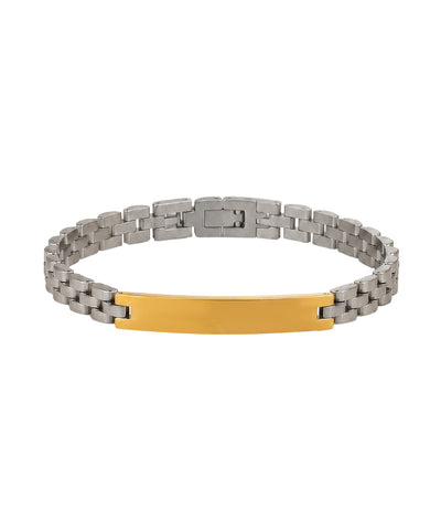 Barplate Link Bracelet | Stylika