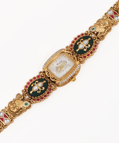 Regal Heritage Bracelet Watch (Green) | Stylika