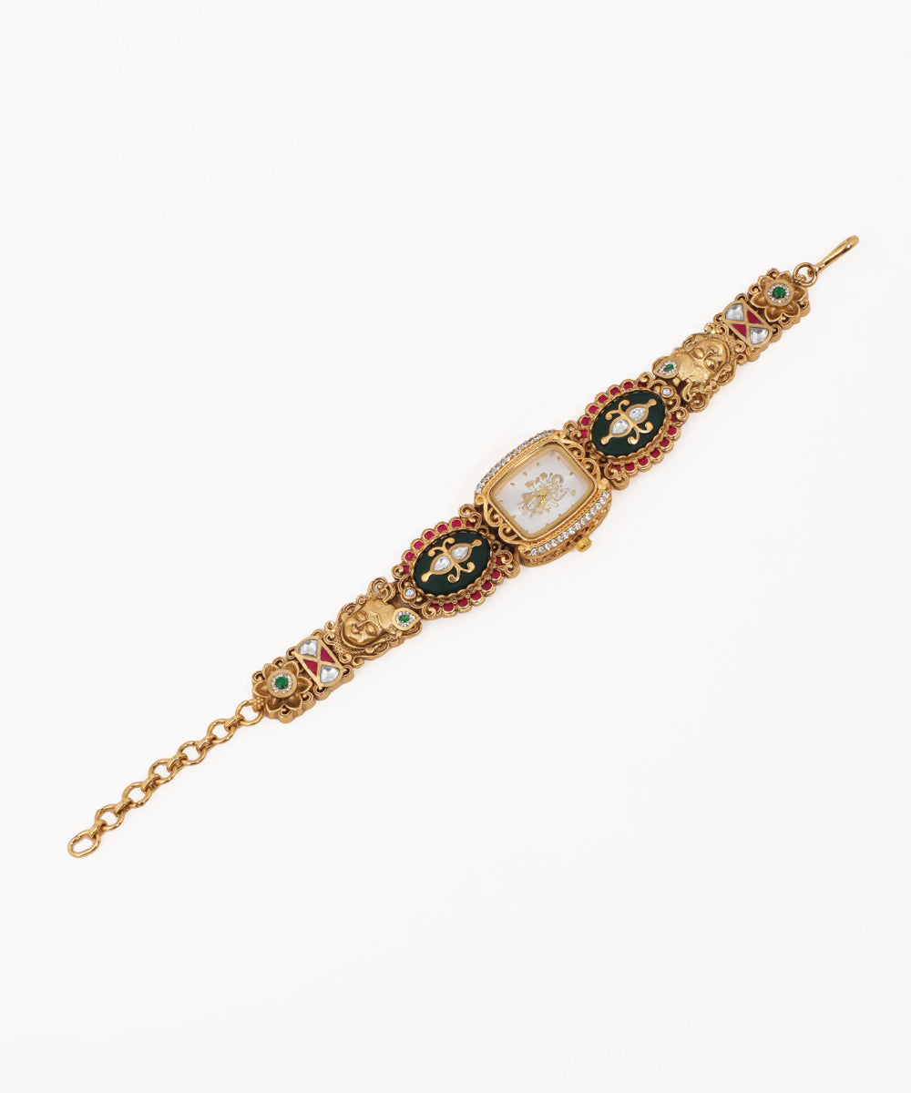 Regal Heritage Bracelet Watch (Green) | Stylika