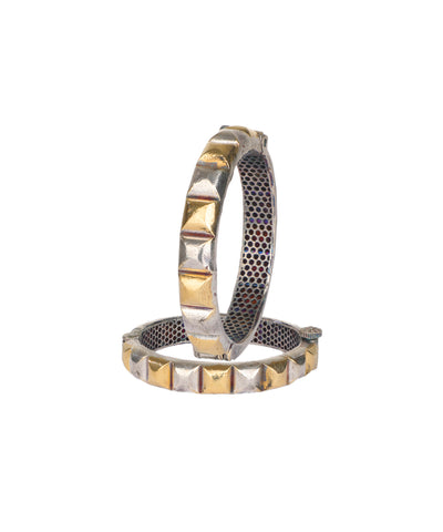 Pyramid Stud Kada Bracelet | Stylika