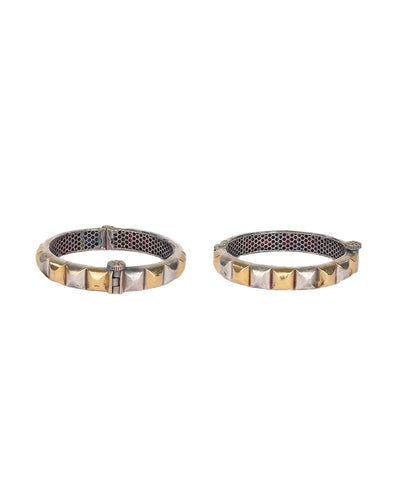 Pyramid Stud Kada Bracelet | Stylika
