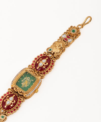 Regal Heritage Bracelet Watch (Ruby) | Stylika