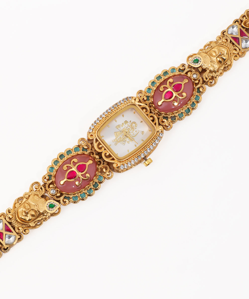 Regal Heritage Bracelet Watch (Pink) | Stylika