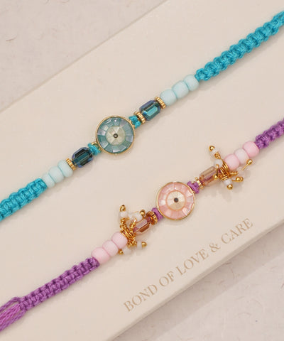 Duo Bhaiya-Bhabhi Evil Eye Rakhi