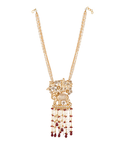 Elephant Gajvan Pendant Necklace | Stylika
