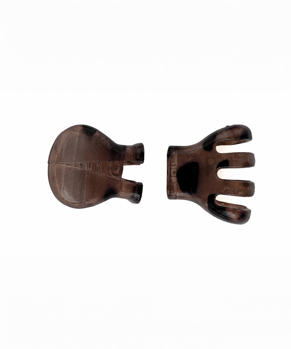 Brown Bow Magnetic Hair Clip | Stylika