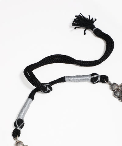 Artisan Crafted Oxidised Necklace Set with Deer | Stylika