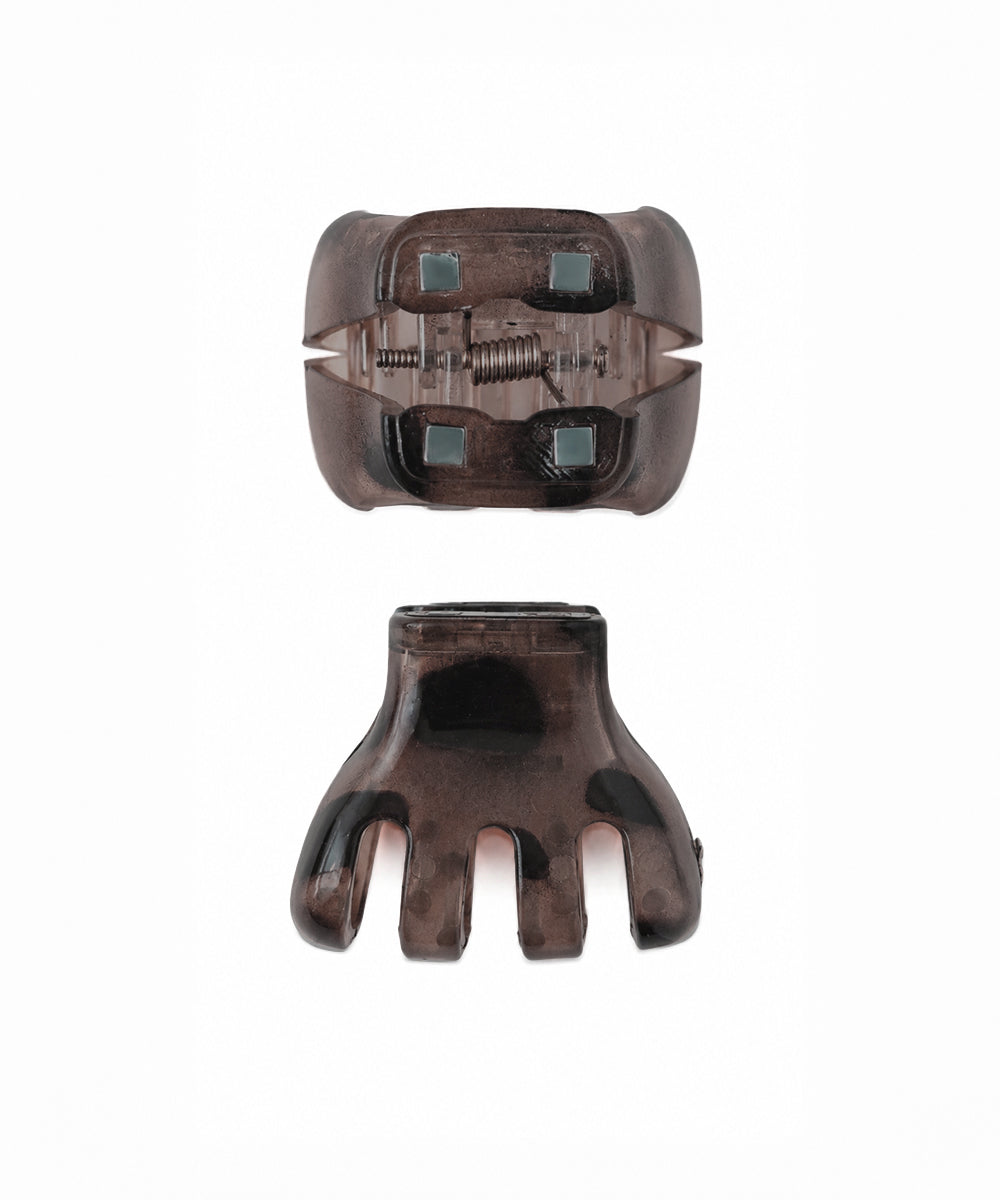 Brown Bow Magnetic Hair Clip | Stylika