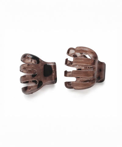 Dusty Mocha Bow Magnetic Hair Clip | Stylika