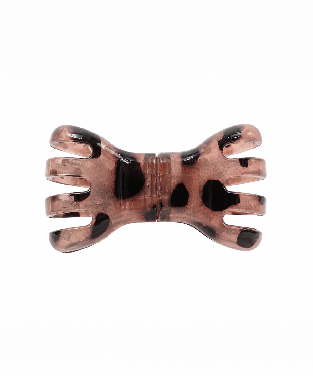 Caramel Bow Magnetic Hair Clip | Stylika