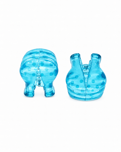Aqua Blue Bow Magnetic Hair Clip | Stylika