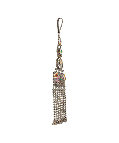 Oxidised Juda featuring multiple decorative stone inlays