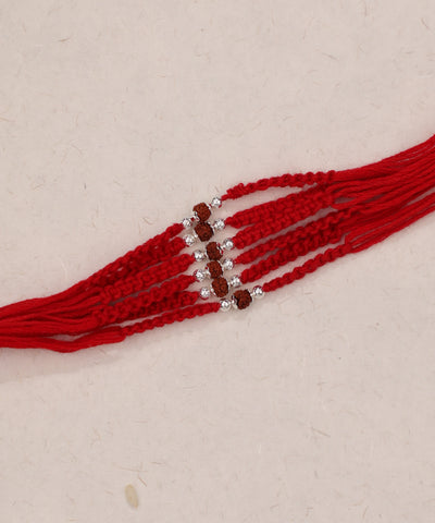 Rudraksha Harmony Rakhi Set of 6 | Stylika