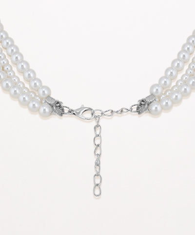 Multi-Strand Layered Necklace with Beaded Design | Stylika