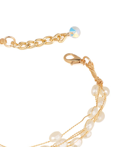 Twisted Multi-Strand Beaded Bracelet | Stylika