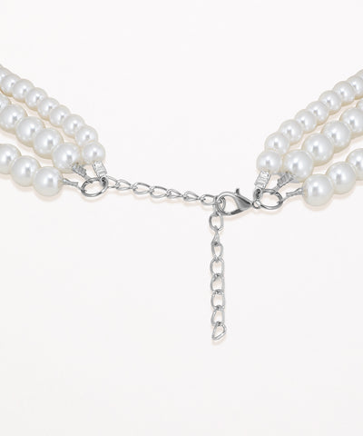 Chic Layered Multi-Strand Bead Necklace | Stylika