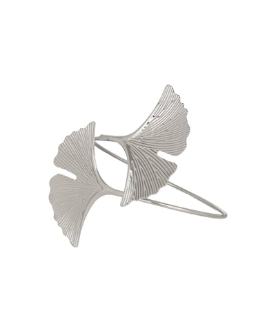 Ginkgo Leaf Motif Arm Cuff | Stylika