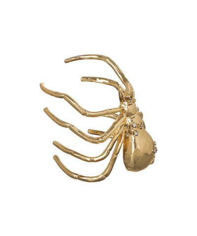 Crystal Spider Statement Cuff Bangle Bracelet | Stylika