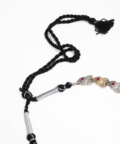 Intricate Peacock Multicolor Oxidised Necklace Set | Stylika