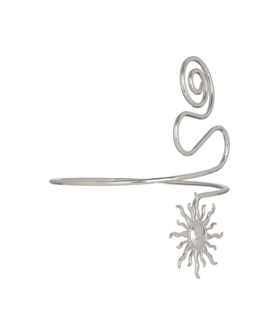Spiral Sun Motif Arm Cuff | Stylika