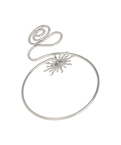 Spiral Sun Motif Arm Cuff | Stylika