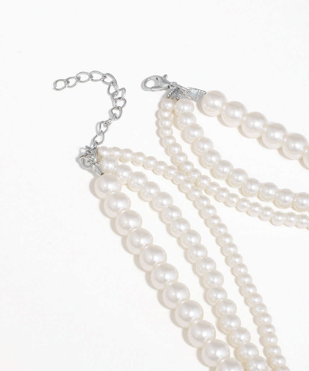 Classic Multi-Layered Graduated Necklace Design | Stylika