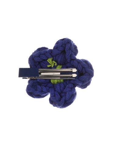 Chunky Floral Crochet Hair Clip | Stylika
