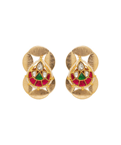 Chandrika Kundan Link Choker Necklace | Stylika